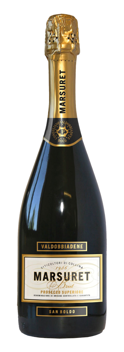 Marsuret, Prosecco Superiore Di Valdobbiadene DOCG Brut San Boldo